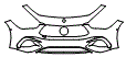 2024 Mercedes Benz CLE Coupe AMG CLE 53 Bumper Kit - PPF
