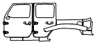 2023 Jeep Wrangler 4xe Door and Rear Fender Kit - PPF