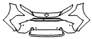 2024 Toyota bZ4X Bumper Kit - PPF