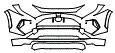 2021 Toyota RAV4 Bumper Kit - PPF