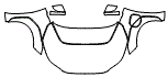 2023 Toyota bZ4X Full Hood, Fender and Mirror Kit - PPF