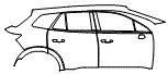 2026 HONDA PROLOGUE ELITE Rear Fender and Door Kit