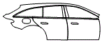 2025 Mercedes Benz E-Class Door and Rear Fender Kit - PPF