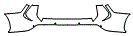2020 Toyota Highlander Rear Bumper Kit - PPF