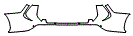 2020 Toyota Highlander Rear Bumper Kit - PPF