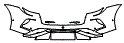 2025 Porsche Taycan Turbo S Rear Bumper Kit - PPF