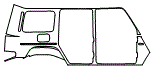 2026 MERCEDES BENZ G-CLASS SUV 550 AMG LINE Rear Fender Kit