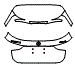 2024 Mercedes Benz GLA SUV AMG Line Hatch Kit - PPF