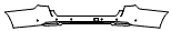 2025 Chevrolet Suburban LT Rear Bumper Kit - PPF