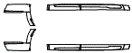 2026 CADILLAC ESCALADE STANDARD WHEEL BASE PLATINUM LUXURY Rocker Panel Kit