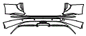 2026 LUCID GRAVITY GRAND TOURING Rear Bumper Kit