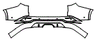 2026 LEXUS TX 350 F SPORT HANDLING Rear Bumper Kit