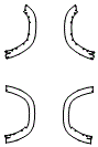 2026 RAM 1500 LARAMIE Fender Flare Kit