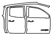 2026 GMC CANYON AT4X Rear Fender and Door Kit