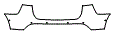 2021 Tesla Model Y Performance All-Wheel Drive Rear Bumper Kit - PPF