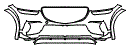 2022 Genesis GV70 Bumper Kit - PPF