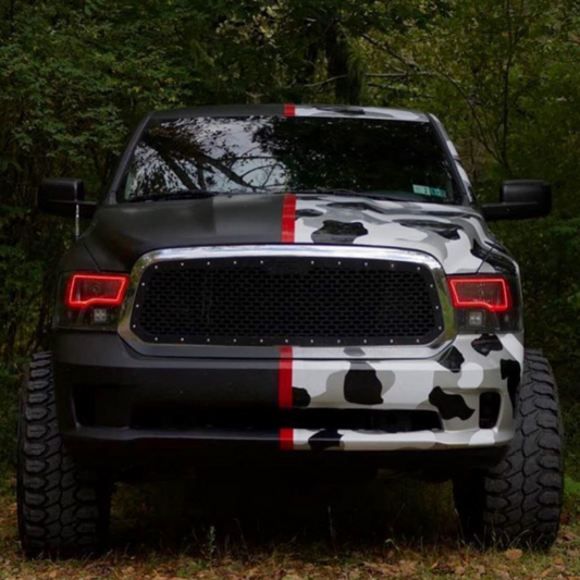 2009-2018 DODGE RAM QUAD HALO BUNDLE - RGBW