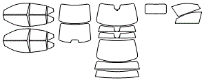 2025 NISSAN SENTRA SR Tint Kit