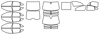 2025 VOLKSWAGEN JETTA COMFORTLINE Tint Kit
