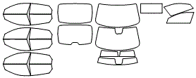 2025 HYUNDAI ELANTRA GASOLINE SEL CONVENIENCE Tint Kit