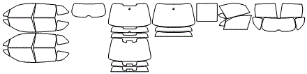 2025 SUBARU FORESTER WILDERNESS Tint Kit