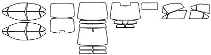 2025 SUBARU WRX BASE Tint Kit