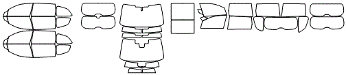 2025 SUBARU ASCENT ONYX Tint Kit