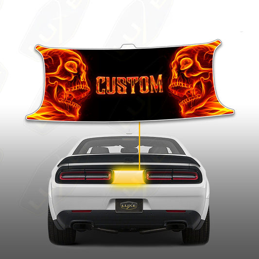 Challenger Taillight Divider Decal - Printed - Custom Design Kit