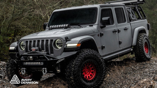 Avery Dennison SW900 Rugged Bedrock Grey Extreme Texture Vinyl Wrap | SW900-824-X