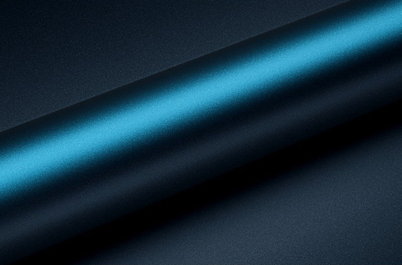 Hexis Rigel Blue Chrome Satin Vinyl Wrap | HX30SCH17S