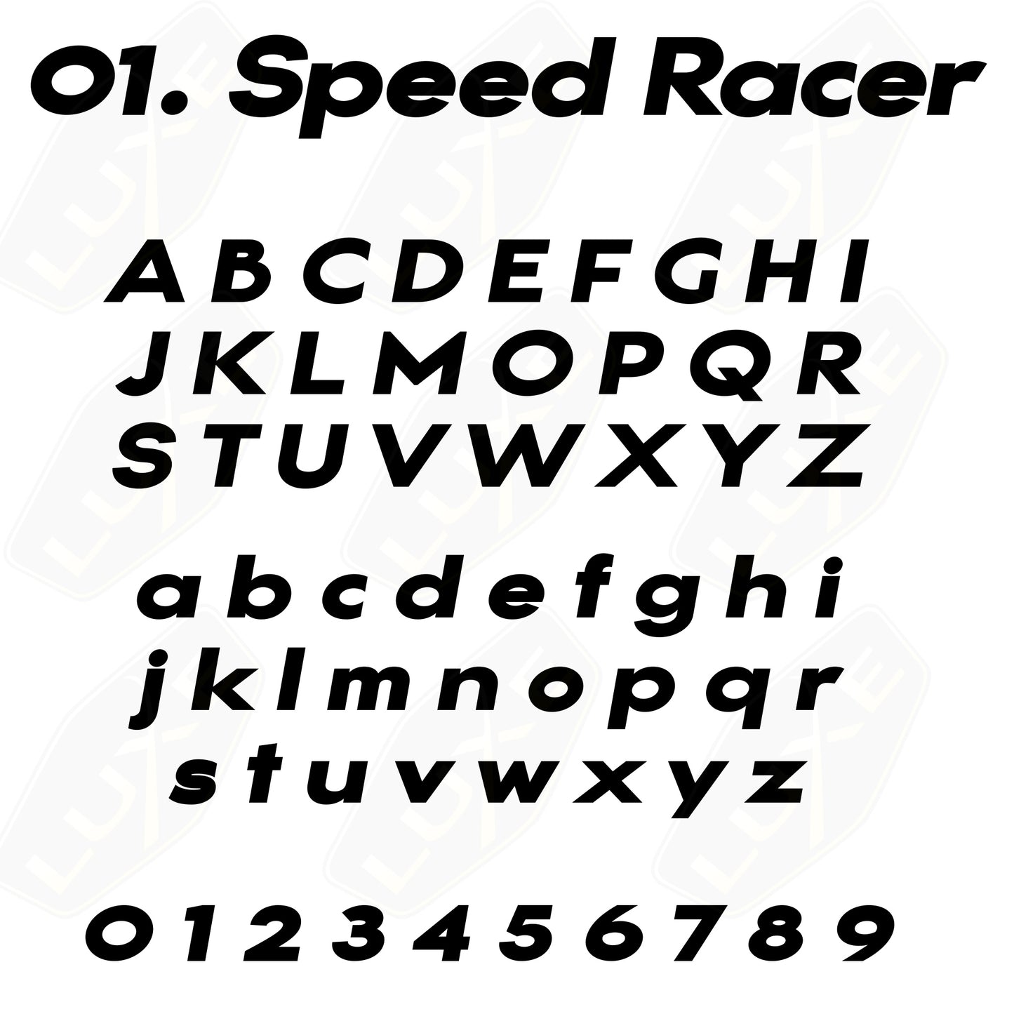 Challenger Rear Reflector Overlays - Custom Text