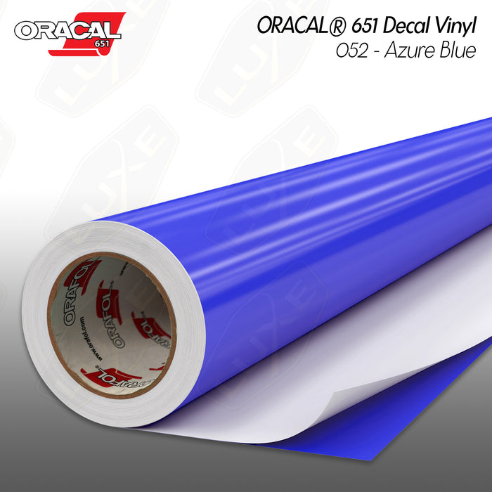 ORACAL® 651 Decal Vinyl - 052 - Azure Blue
