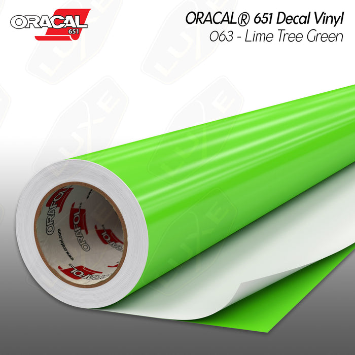 ORACAL® 651 Decal Vinyl - 063 - Lime Tree Green