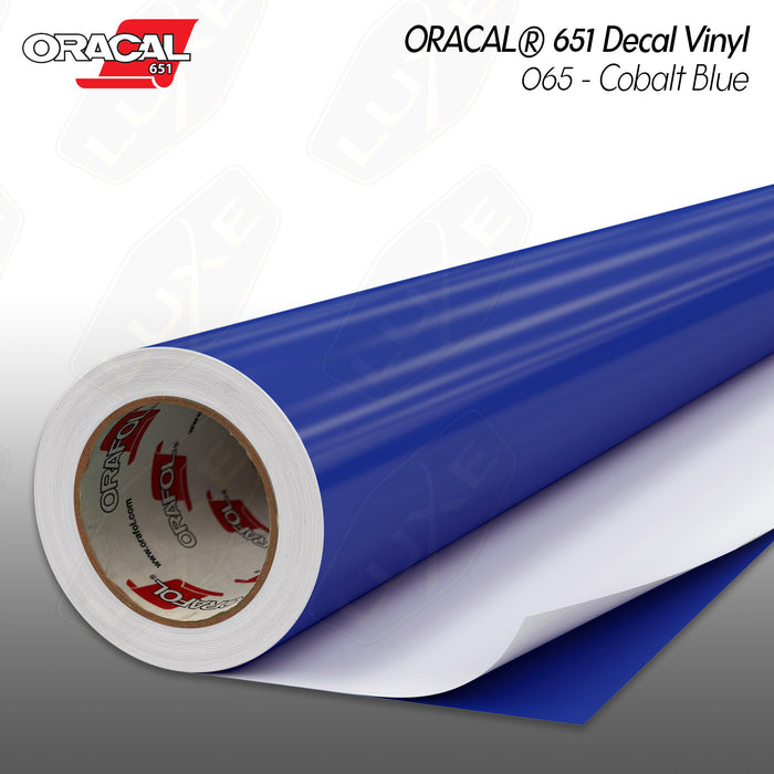 ORACAL® 651 Decal Vinyl - 065 - Cobalt Blue