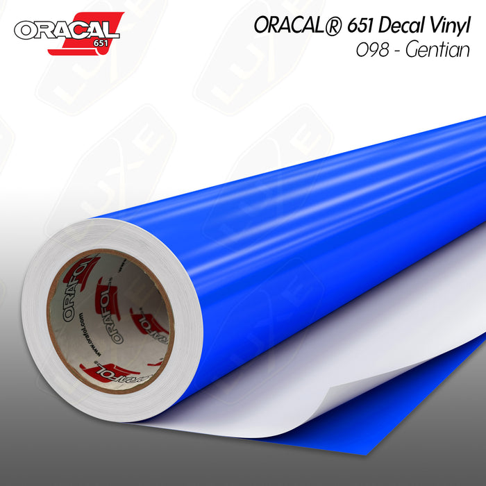 ORACAL® 651 Decal Vinyl - 098 - Gentian