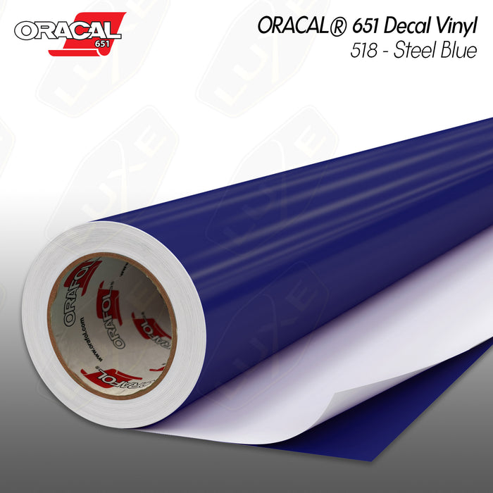 ORACAL® 651 Decal Vinyl - 518 - Steel Blue