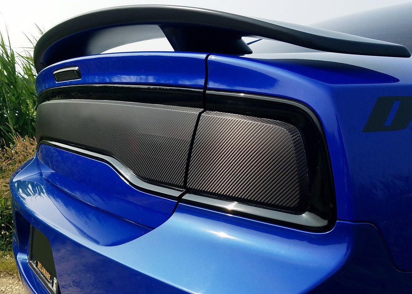 Yellow Fog Light Overlay Tint Film Vinyl Wrap For 2011-2013 Dodge Charger (Including SRT8) – JDMFV Gloss Finish