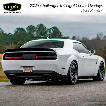 Challenger Tail Light Tint Kit - Center Overlays Kit