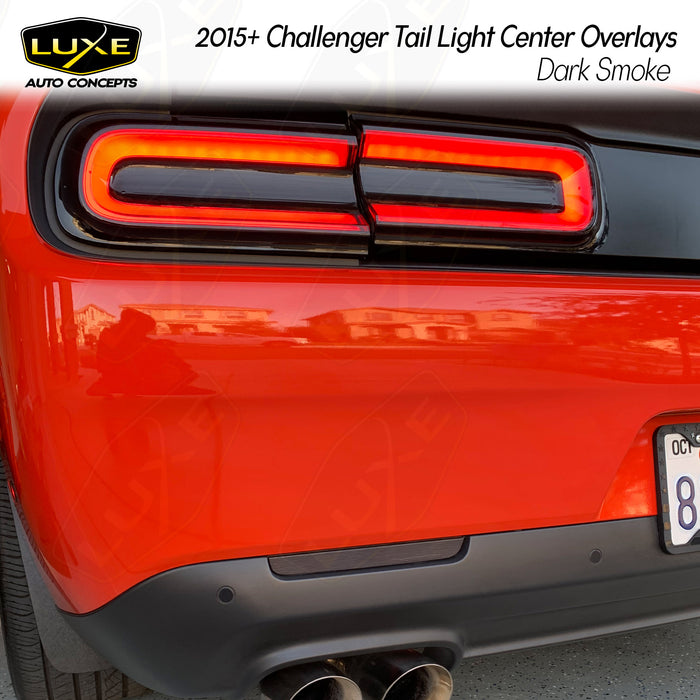 2015+ Challenger Tail Light Tint Kit - Center Overlays