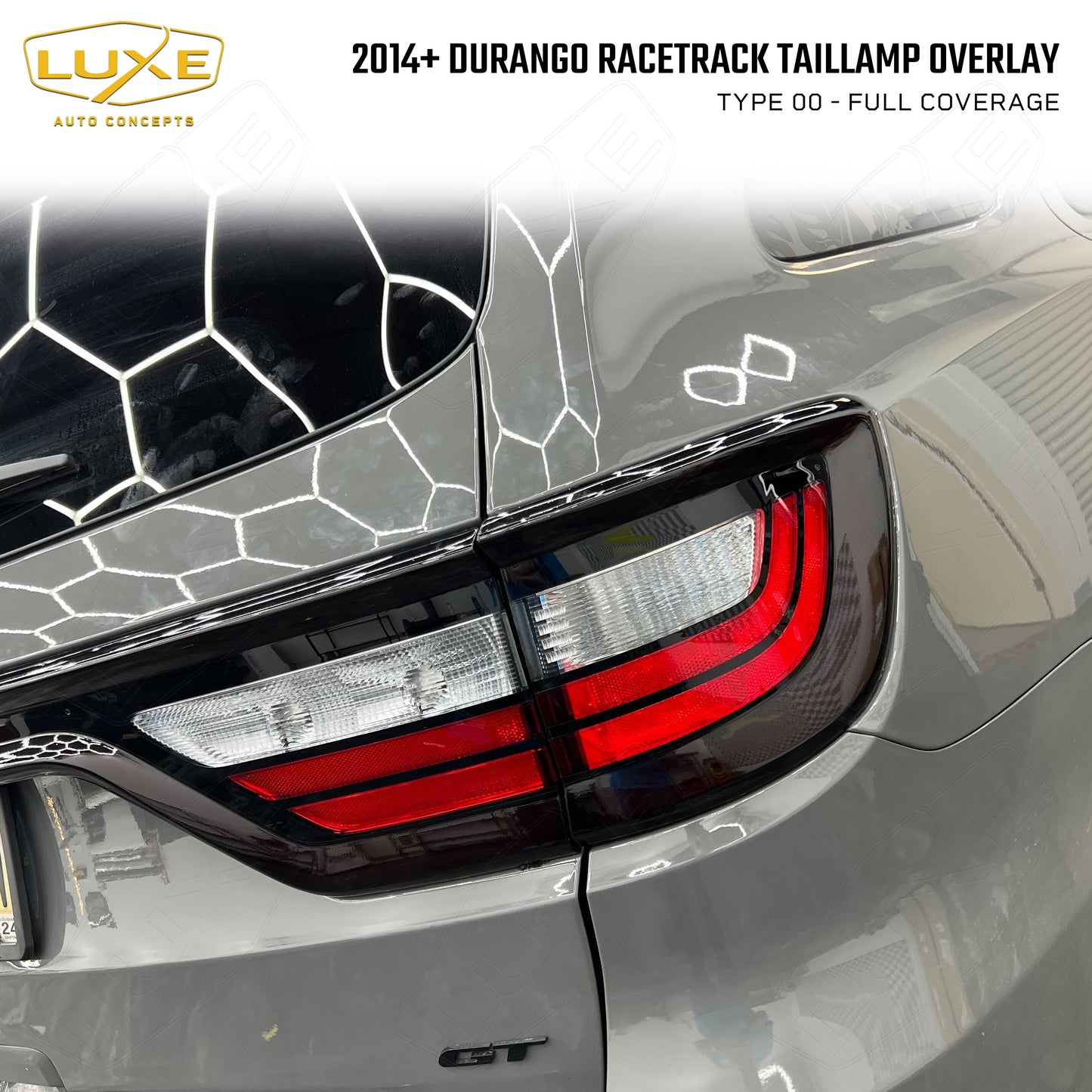 Durango Racetrack Taillamp Full Coverage Overlay Kit
