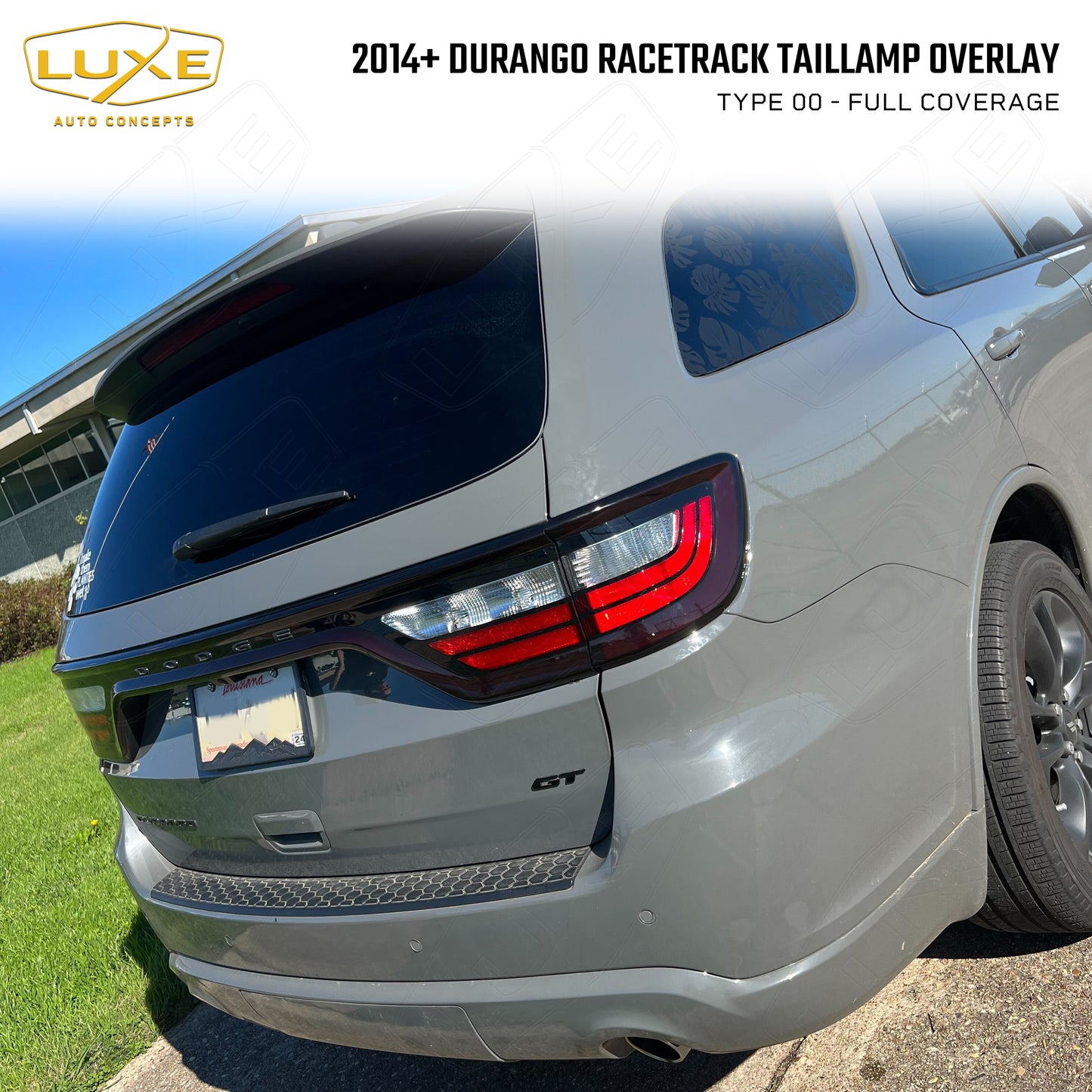 Durango Racetrack Taillamp Full Coverage Overlay Kit