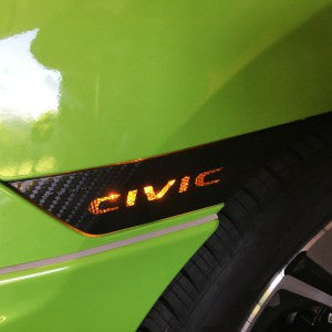 2016+ Civic Front Side Marker Tint Kit - Luxe Auto Concepts