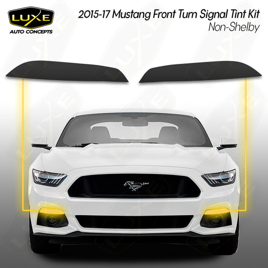 Mustang Front Turn Signal Tint Kit (Non-Shelby GT350R/GT 350)