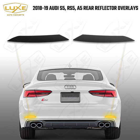 Audi S5 Rear Reflector Overlays Kit