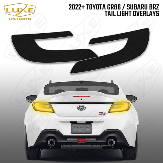 Toyota GR86 / Subaru BRZ Taillight Overlays - 01 Main Light Kit