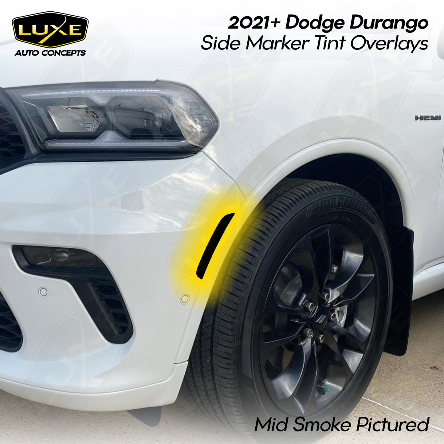 Durango Side Marker Tint Overlays Kit