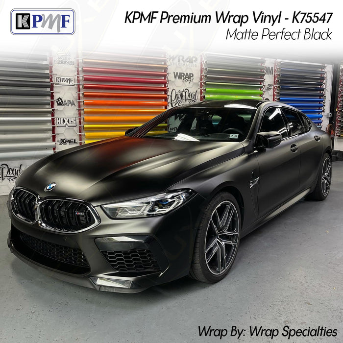 KPMF Wrap Vinyl - K75547- Matte Perfect Black