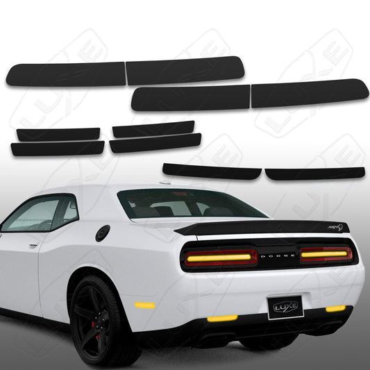 Challenger Tint Bundle - Tail Lights, Side Markers, Rear Reflectors Kit