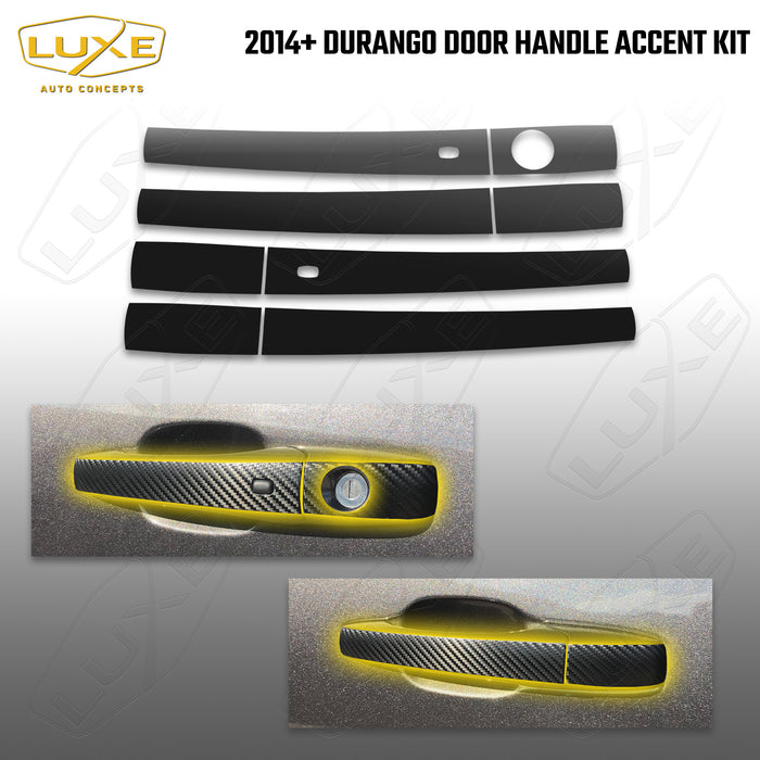 2014+ Durango Kit de acento de manija de puerta