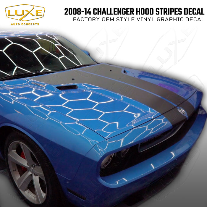 2008-2014 Dodge Challenger capucha raya